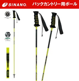 23-24 SINANO シナノ BC-Lite ビーシーライト バックカントリースキーポール ストック 軽量#