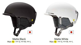24-25 SMITH スミス Scout MIPS スカウト ミップス ヘルメット アジアンフィット 高耐久＆軽量設計 MIPS搭載で高い衝撃吸収 スキー スノーボード*