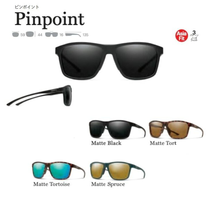 楽天市場】24年 SMITH スミスPinpoint ピンポイント サングラス 真の 