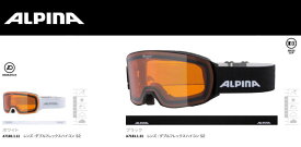 23-24 ALPINA アルピナ NAKISKA ナキスカ A71811 ゴーグル スキー スノーボード 眼鏡対応 視界広い#