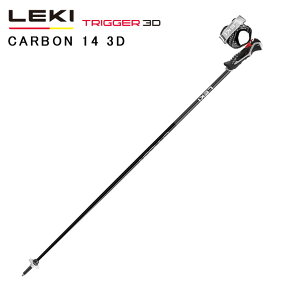 予約商品 23-24 LEKI レキ CARBON 14 3D 653 67901 スキー ストック カーボンポール トリガー3D SLグリップ#
