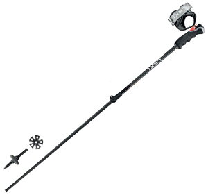 25-26 LEKI レキ PEAK VARIO 3D 653 36621 ピーク バリオ スキー カーボンストック サイズ調整伸縮ポール SPEED LOCK2 バスケット付き トリガー3D SL