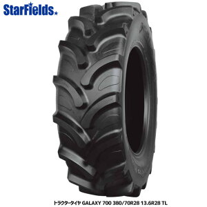 �g���N�^�[�^�C�� GALAXY 700 380/70R28 13.6R28 TL 1�{ �M�����N�V�[ ���W�A���^�C�� (�`���[�u���X�^�C�v) ���[�J�[�����y�@�l�̂ݍw���E����s�z