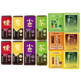 なごみの 米屋 ミニようかん 4種×2個 伊藤園 緑茶 ティーバッグ 6種×1袋 セット送料無料