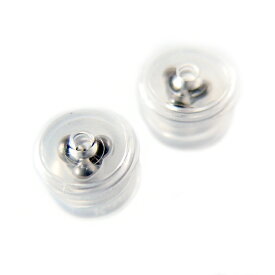 ピアス キャッチ 外れにくい Kachitto カチット クリアー 0.65mm〜0.8mm芯用 緩みにくい ほぼ半永久的に使える 日本製