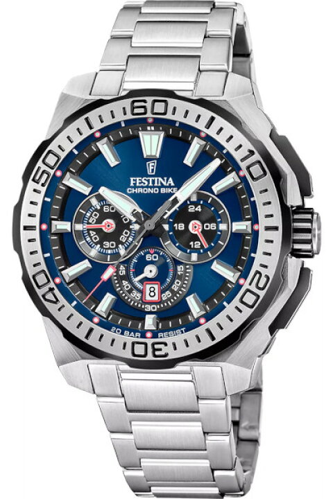 楽天市場】【ベルト調整無料】フェスティナ FESTINA F20724/2 クロノ 