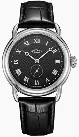 ROTARY GS02424/04 ロータリー ウォッチ 腕時計 時計 レザーベルト メンズ ブラック