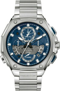 �u���[�o BULOVA PRECISIONIST X 96B349 �v���V�W���j�X�g �N���m�O���t �����Y �E�H�b�` �r���v�@300m�h���y���������z