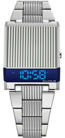 BULOVA 96C139 ブローバ メンズ ウォッチ 腕時計 LED デジタル 角 スクエア【送料無料】