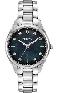 BULOVA 96P198 �u���[�o �}�U�[�I�u�p�[�� ���f�B�[�X�E�H�b�` �����p 8p�_�C�������h �r���v�y���������z�y����萔�������z