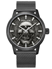 【ベルト調整無料】ポリス POLICE スカル メンズ ウォッチ 腕時計 PEWJG0005503