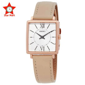 セイコー SEIKO SWR114P1 逆輸入 レディース レザーウォッチ 腕時計