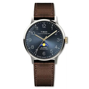 タイメックス ムーンフェイズ Waterbury 時計 ウォッチ メンズウォッチ Timex TW2W75600