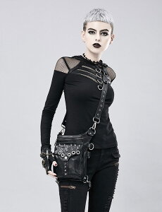 ショルダーバッグ 斜め掛け レディース メンズ 男女兼用 ウエストバッグ 2wayバッグ スチームパンク レトロ オートバイ カジュアル アウトドア サイクリング ボディバッグ リベット スタッズ