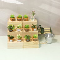 ミニ多肉植物 フェイクグリーン 盆栽 ミニチュア 観葉植物 ドールハウス インテリア ナチュラル かわいい…
