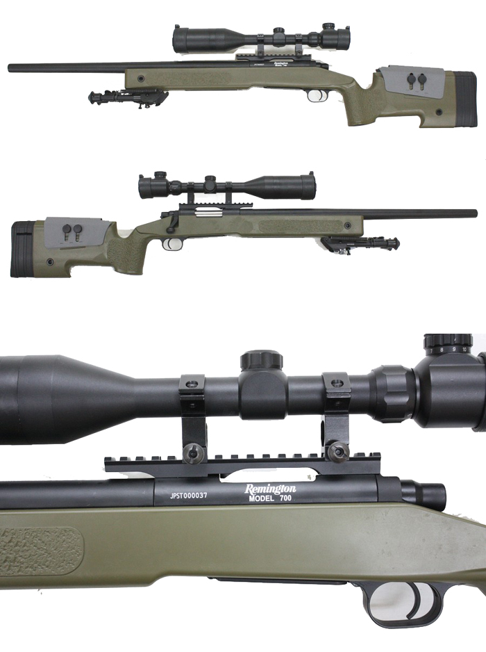 楽天市場】【本体セット】S&T M40A3 エアーコッキング ライフル OD