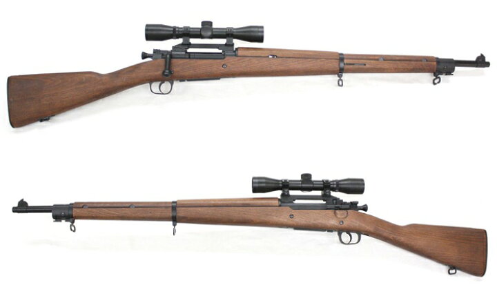 楽天市場】【本体セット】ST Springfield M1903 エアーコッキング ライフル(リアルウッド)【スコープセット】【180日間安心保証つき】 : スカイスター 楽天市場】【本体セット】ST Springfield M1903 エアーコッキング ライフル(リアルウッド)【スコープセット】【180日間安心保証つき】 : スカイスター