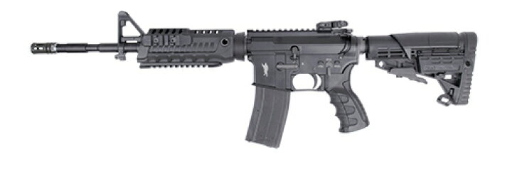 楽天市場】KING ARMS CAA Airsoft 14.5インチ M4 ガスブローバック BK 