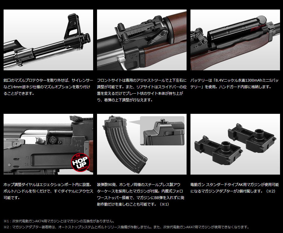 楽天市場】東京マルイ 次世代電動ガン AK-47 type3 : スカイスター