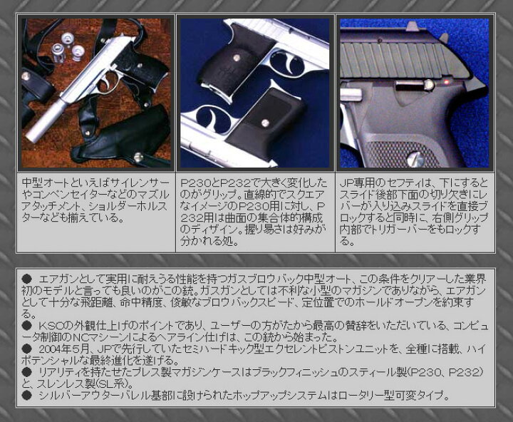 楽天市場】KSC P230JP-HW 07HK : スカイスター