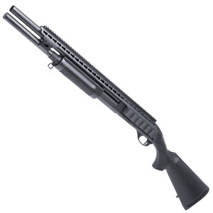 《10月14日入荷》CM350DLMBK M870-L Keymod Tac. 固定ストック フルメタルショットガン BK