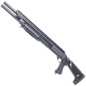 《10月15日入荷》CM353DLMBK M870-L Keymod Tac. Rストック フルメタルショットガン BK
