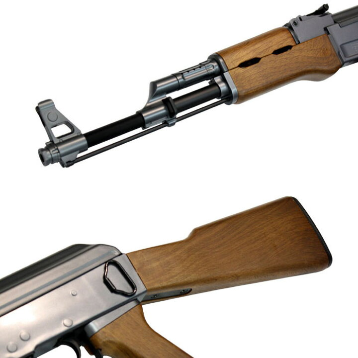 楽天市場】CM028 AK47 WOOD 電動ガン【180日間安心保証つき】 : スカイ 