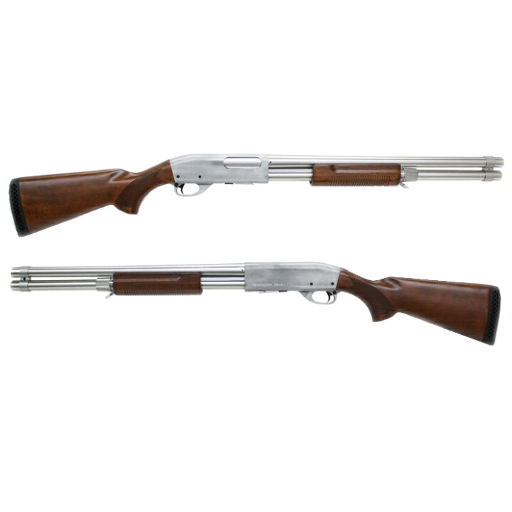 楽天市場】S&T M870 ロング リアルウッド エアーショットガン SV【180 