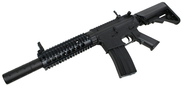 楽天市場】S&T M4 CQB FF 7インチ チャレンジャーライン G3電動ガン BK 