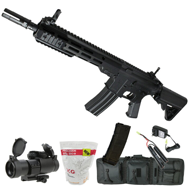 楽天市場】S&T URG-I 11.5インチ チャレンジャーライン G3電動ガンBK 