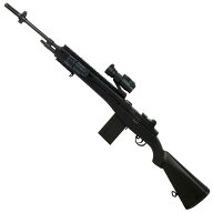 《サマーフェア》【予備マガジンサービス】AGM M14 エアコッキング ロング BK