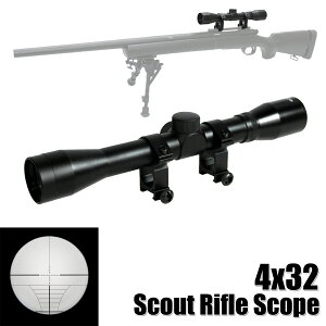 UFC Scout Rifle Scope 4x32 �}�E���g�����O�t