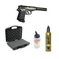 《4月19日入荷予定》マルゼン ワルサーPPK シークレットエディション ガスブロ 完全限定品【ガンケース＆…