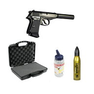 《4月19日入荷予定》マルゼン ワルサーPPK シークレットエディション　ガスブロ 完全限定品【ガンケース…