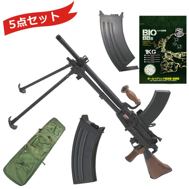 楽天市場】【本体セット】S&T 九六式軽機関銃 電動ガン【スペシャル5点 