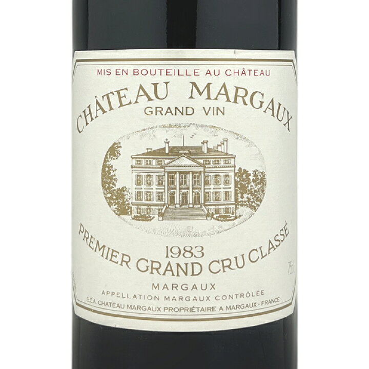楽天市場】シャトー マルゴー [1983]Chateau Margaux 赤ワイン 750ml  