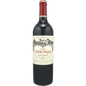 シャトー カロン セギュール 2015Ch.Calon Segur 赤ワイン 750ml【店頭受取対応商品】 ご挨拶 ギフト 贈答品 御誕生日祝 就職祝 退職祝 御祝 御礼 御供 引っ越し祝い 高級ワイン 記念日 プレゼント ボルドー ギフト 父の日 お中元 VD