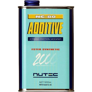 ニューテック NC-80 エンジンオイル添加剤 500ml NUTEC 100%化学合成 エステル系