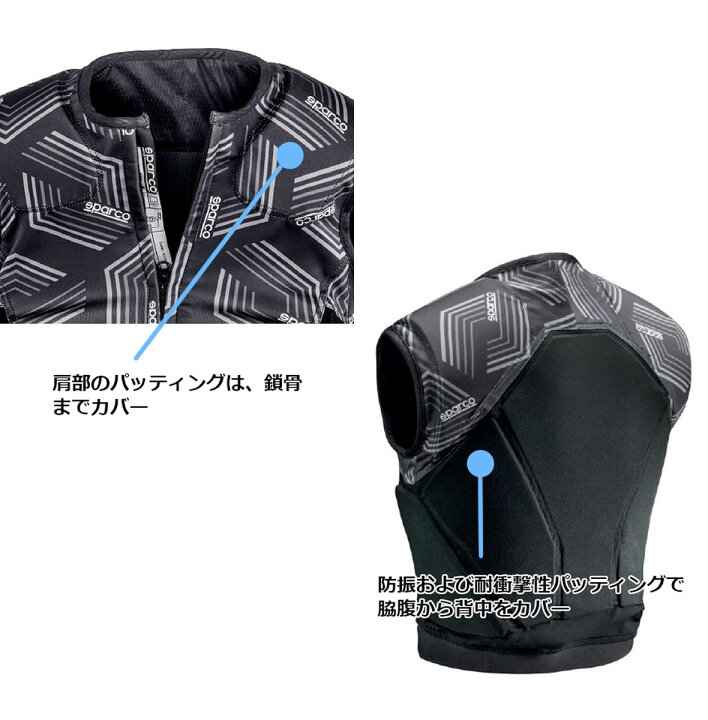 楽天市場】スパルコ リブプロテクター SJ PRO-K3 カート用 Sparco 2024 