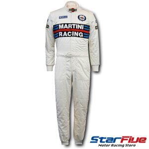 スパルコ レーシングスーツ 4輪用 マルティーニレーシング FIA8856-2018公認 Sparco MARTINI RACING