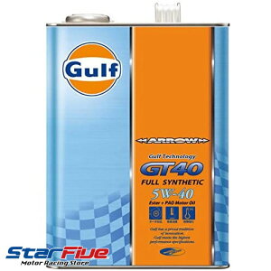 GULF/Kt GWIC ARROW GT40(A[) 5W-40 4L w