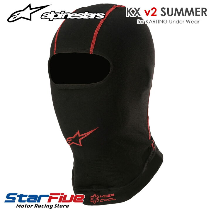 楽天市場】アルパインスターズ フェイスマスク カート用 KX v2 SUMMER 