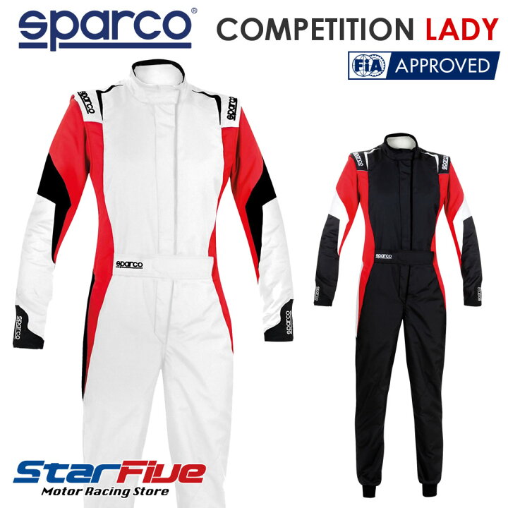 楽天市場】スパルコ レーシングスーツ 4輪用 COMPETITION LADY  
