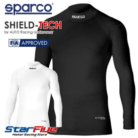 スパルコ 耐火シャツ SHIELD TECH（シールドテック）4輪用 アンダーウェア FIA8856-2018公認 SPARCO 2023年モデル