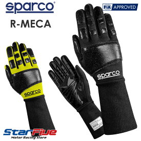 スパルコ メカニックグローブ R-MECA FIA8856-2018公認 Sparco 2024年継続モデル