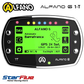 アルファノ6-1T レーシングカート用 GPSラップタイマー データロガー ALFANO