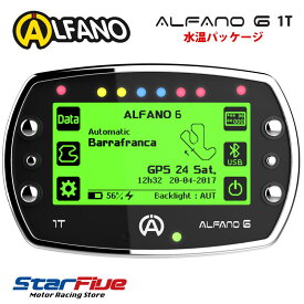 アルファノ6-1T 水温セット レーシングカート用 GPSラップタイマー データロガー ALFANO