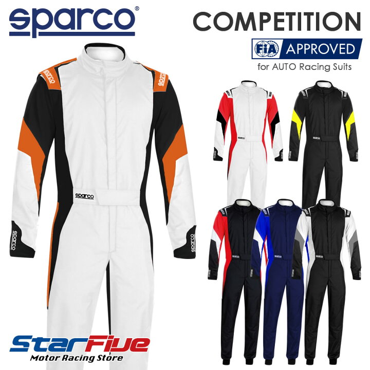楽天市場】スパルコ レーシングスーツ 4輪用 COMPETITION 