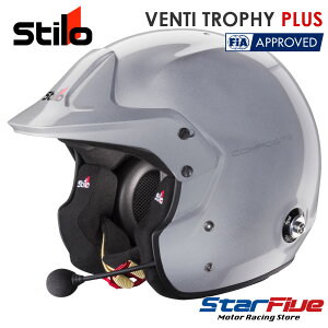 XeB[wbg I[vWFbg VENTI TROPHY PLUS Vo[ 4֗p FIA8859-2015 SNELL SA2020F STILO HELMET