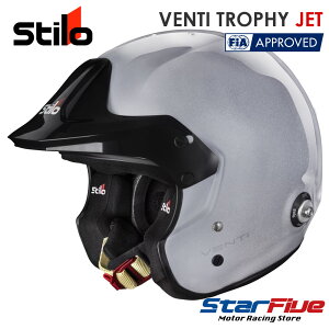 XeB[wbg I[vWFbg VENTI TROPHY JET Vo[ 4֗p FIA8859-2015 SNELL SA2020F STILO HELMET